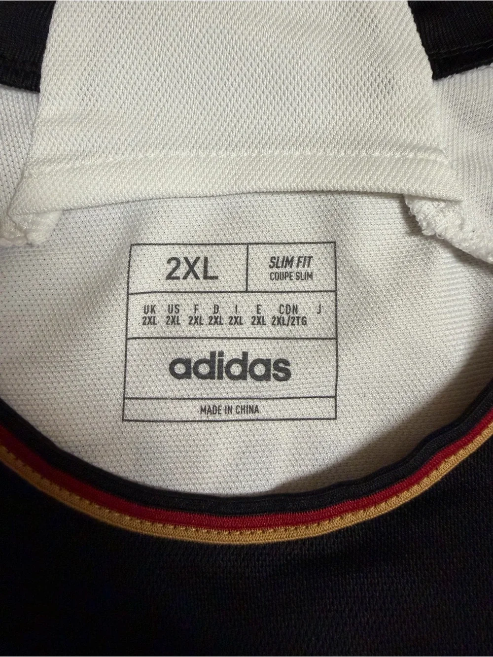 Adidas 22 / 23 World Cup Deutschland Germany Joshua Kimmich Jersey 2XL Slim fit